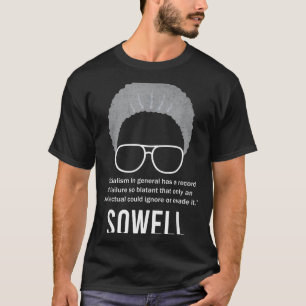 Thomas Sowell Socialism Citat Svarta Historien Mån T Shirt