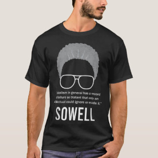 Thomas Sowell Socialism Quote Black History Month T Shirt