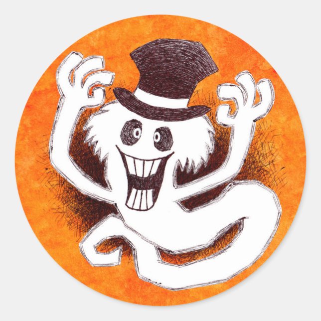 Thomas spökklistermärket klistermärke (Framsida)