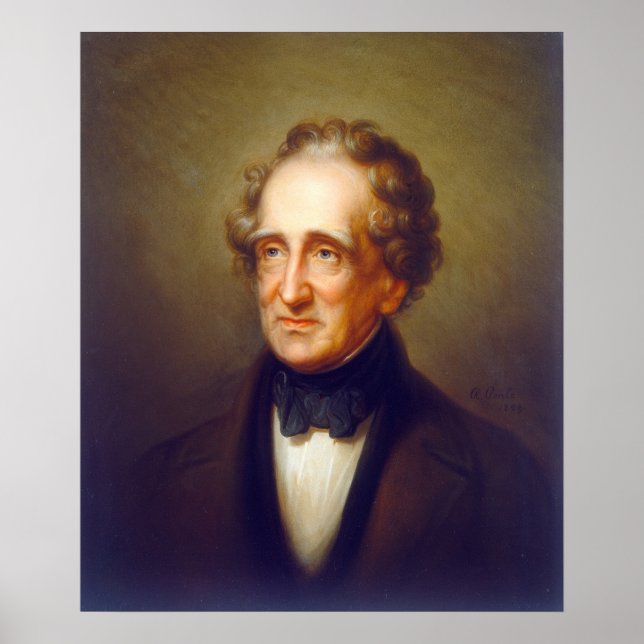 Thomas Sully - Rembrandt Peale Fine Art Poster (Framsidan)