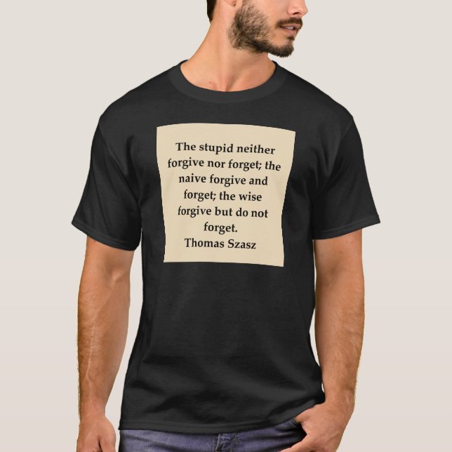 thomas szasz tee shirt (Framsida)