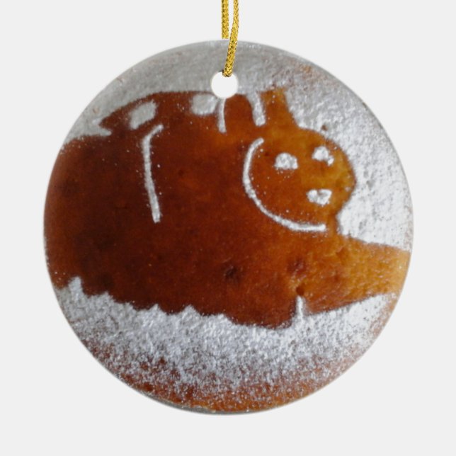 Thomas Tåg Julgransprydnad Keramik (Framsidan)