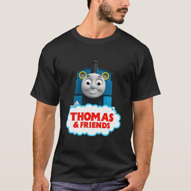 Thomas Tank Engine Title Classic T Shirt (Framsida)