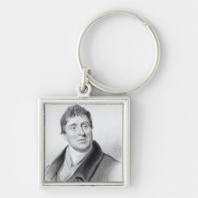 Thomas Telford, 1831 Fyrkantig Silverfärgad Nyckelring (Framsidan)