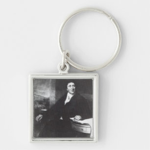 Thomas Telford, 1831 Fyrkantig Silverfärgad Nyckelring