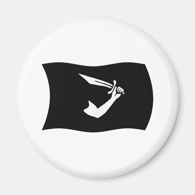 Thomas Tew Flagga Magnet (Framsidan)