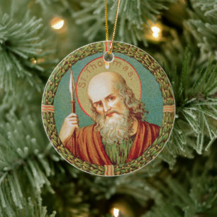 Thomas the Apostle (JMAS 12) Julgransprydnad Keramik