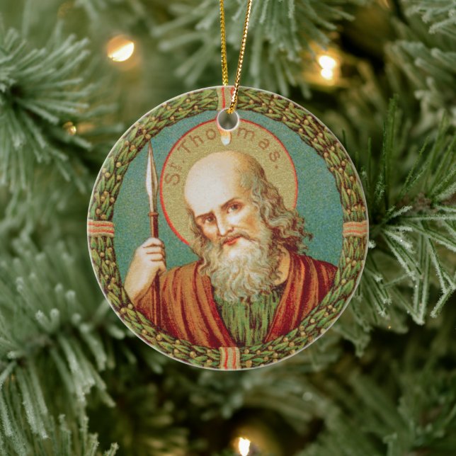 Thomas the Apostle (JMAS 12) Julgransprydnad Keramik (Träd)