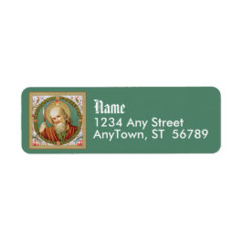 Thomas the Apostle (JMAS 12) Returadress Etikett