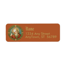 Thomas the Apostle (JMAS 12) Returadress Etikett