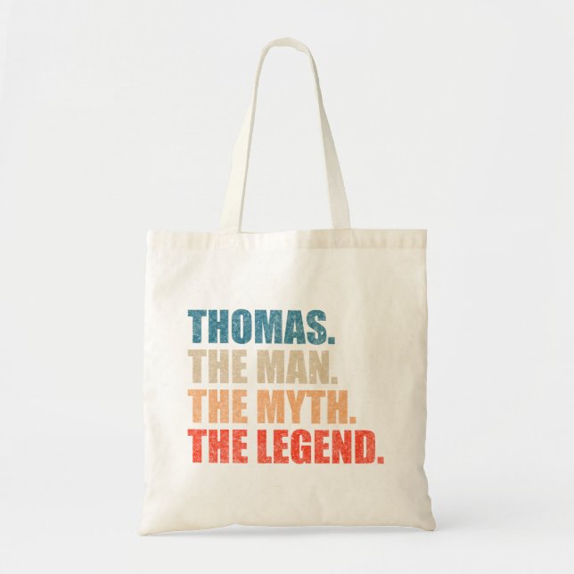 Thomas The Man the Myth the Legend Tygkasse (Framsidan)