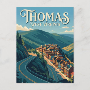 Thomas USA översätts till svenska som Thomas USA, Vykort