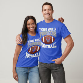Thomas Walker Pioneers Football T-Shirt