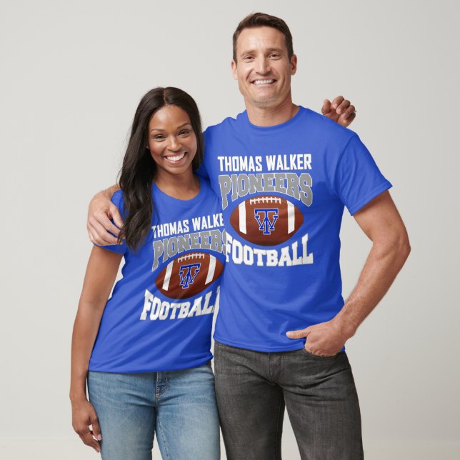 Thomas Walker Pioneers Football T-Shirt (Unisex)
