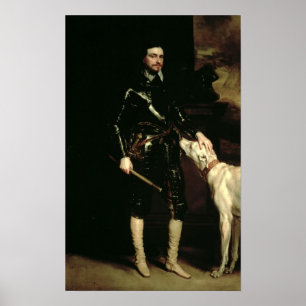 Thomas Wentworth, 1:a Earl of Strafford 1633-6 Poster