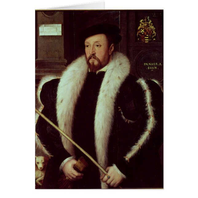 Thomas Wentworth Hälsningskort (Framsidan)