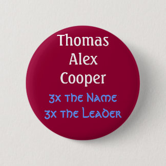 ThomasAlexCooper 3x Name3xen ledare Knapp