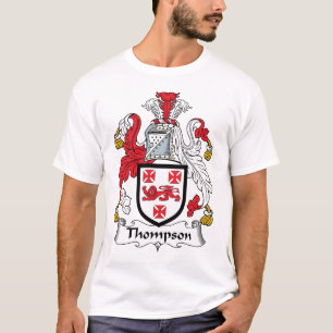 Thompson familjvapensköld t shirt