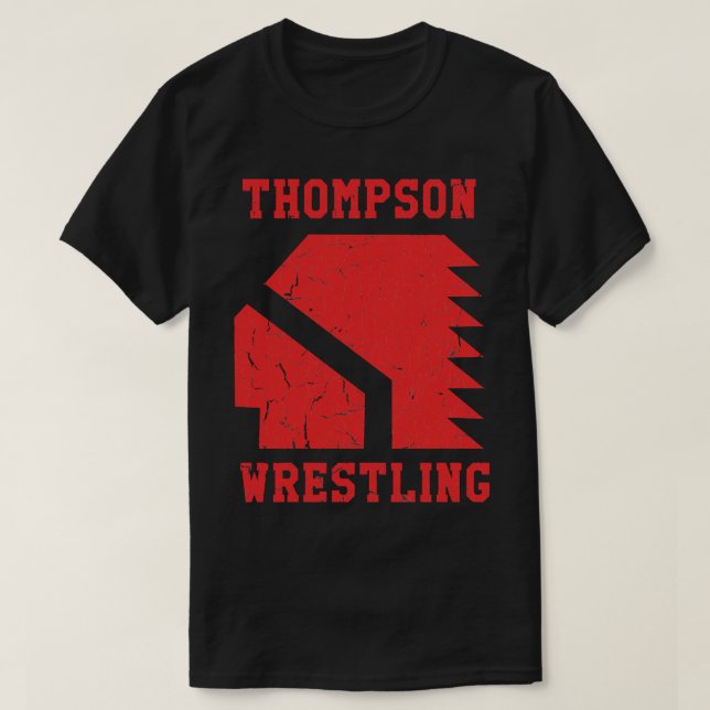 Thompson High School Wrestling (Vision Quest) Clas T Shirt (Design framsida)