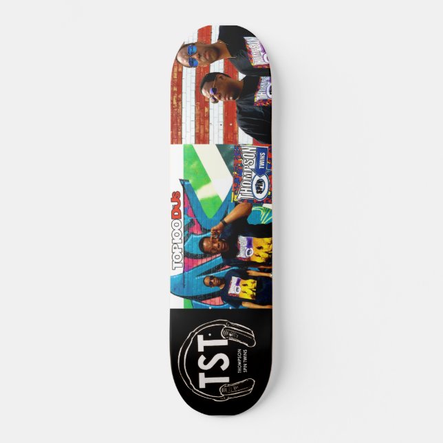THOMPSON SPIN TVILLINGAR OFFICIELL SKATEBOARD (Framsida)