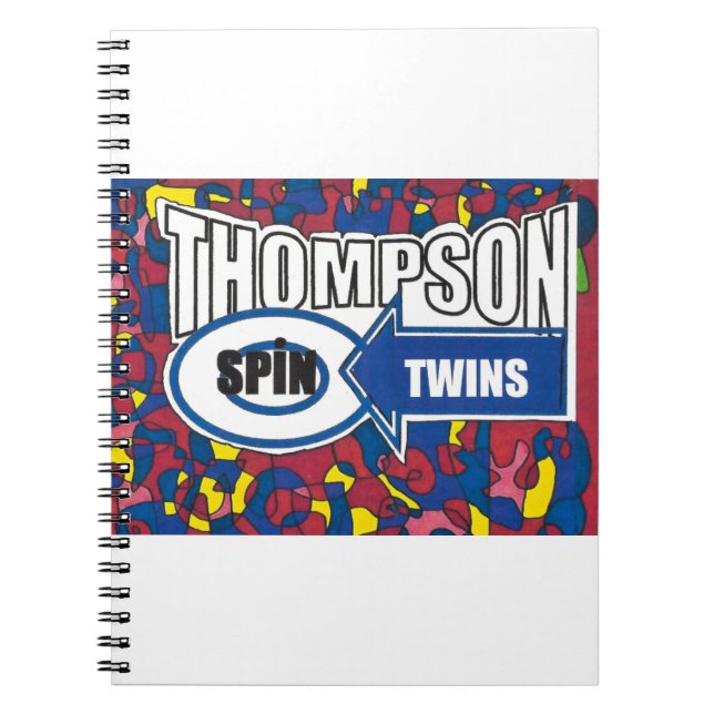 Thompson Spin Twillingar. Anteckningsbok (Framsidan)