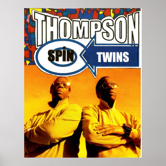 THOMPSON SPIN-TWILLINGAR Poster Pappert (projektio (Framsidan)