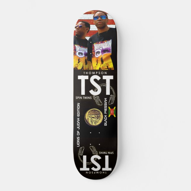 THOMPSON SPIN TWILLINGARS /JMT SKATEBOARDS (Framsida)