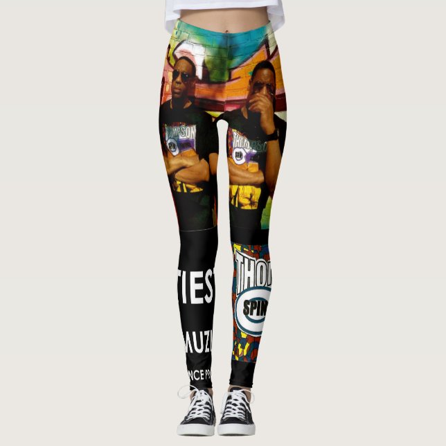 THOMPSON SPIN TWILLINGARS Leggings (Framsida)