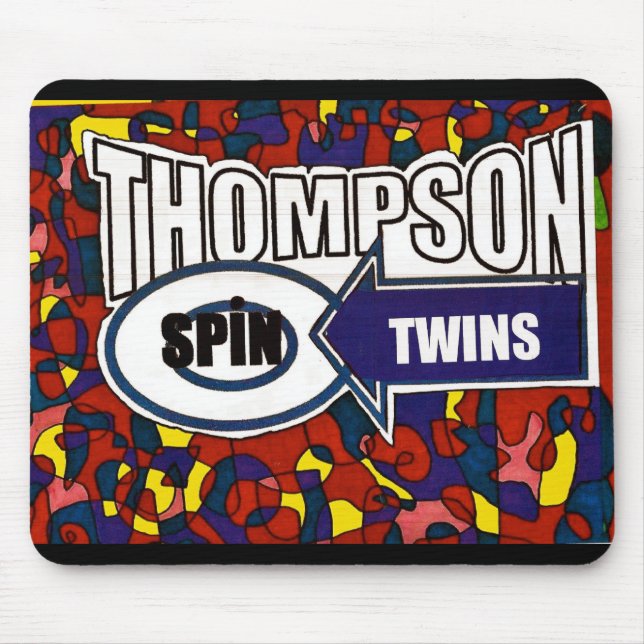 THOMPSON SPIN TWILLINGARS Mousepad Musmatta (Framsidan)