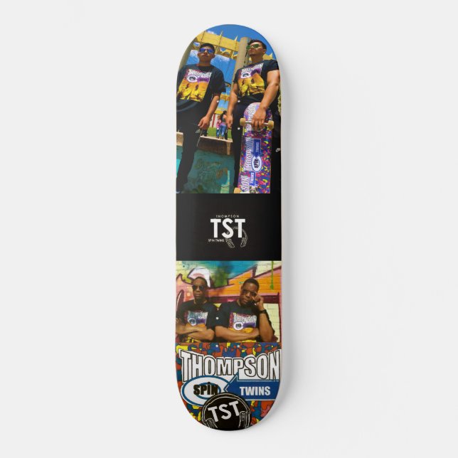 THOMPSON SPIN TWILLINGARS SKATEBOARDS /JMT USA (Framsida)