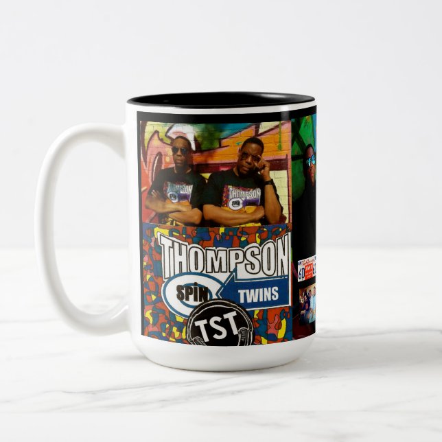 THOMPSON SPIN TWILLINGARS Two-Tone Mugg, 15 oz Två-Tonad Mugg (Vänster)