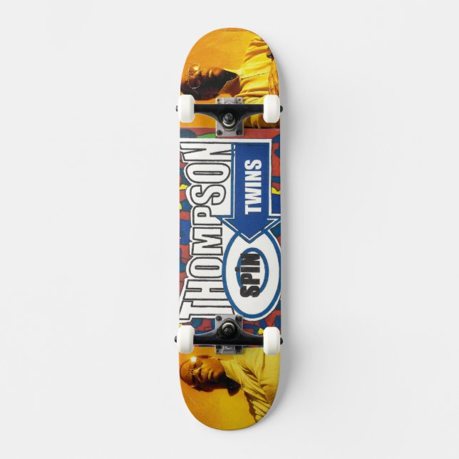 THOMPSON SPIN TWINS SKATEBOARD ( OFFICIELL) TURNÉ (Framsida)