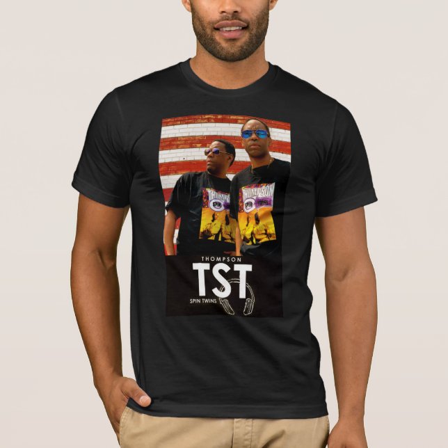 THOMPSON SPIN TWINS TOUR T-Shirt (Framsida)