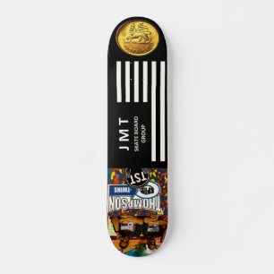 THOMPSON. TWILLINGAR. Skuggbord Mini Skateboard Bräda 18,5 Cm