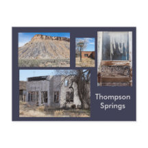 Thompson Vår Modern Ghost Town, Utah