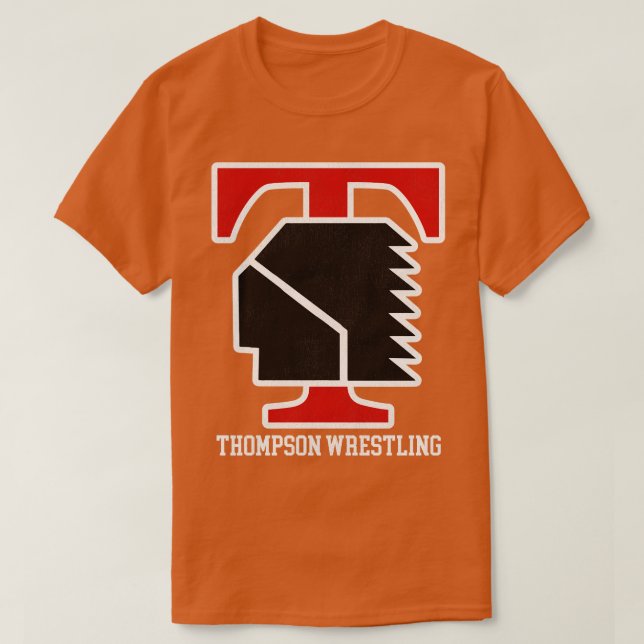 Thompson Wrestling T Shirt (Design framsida)