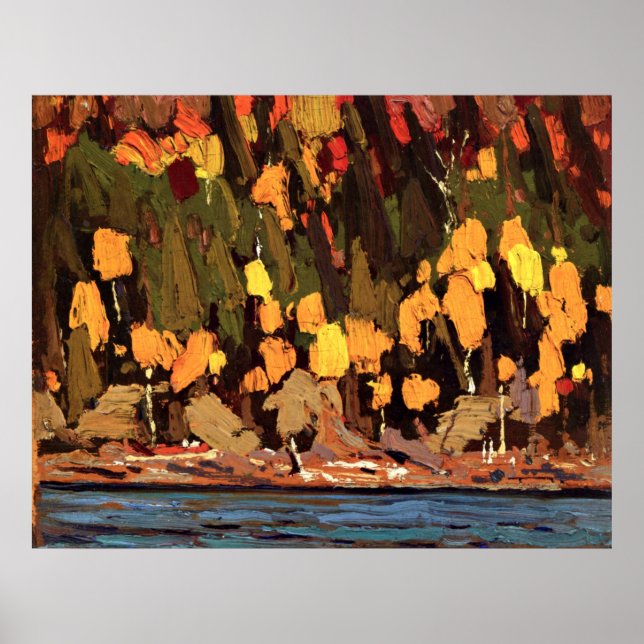 Thomson - Birches och Cedars Poster (Framsidan)