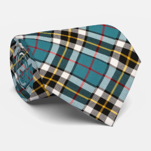 Thomson Blue Original Scottish Tartan Neck Tie Slips