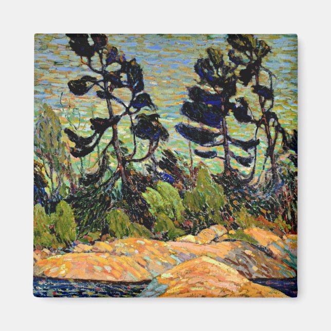 Thomson - Bying Inlet, Georgian Bay Magnet (Framsidan)