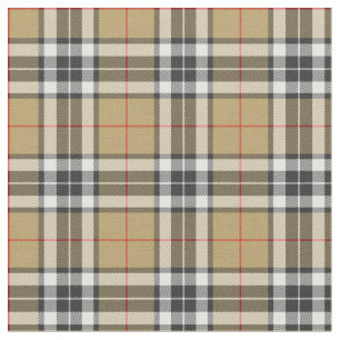 Thomson Camel Tartan Plaid Mönster Mode Tyg