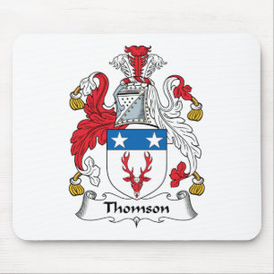 Thomson familjvapensköld musmatta