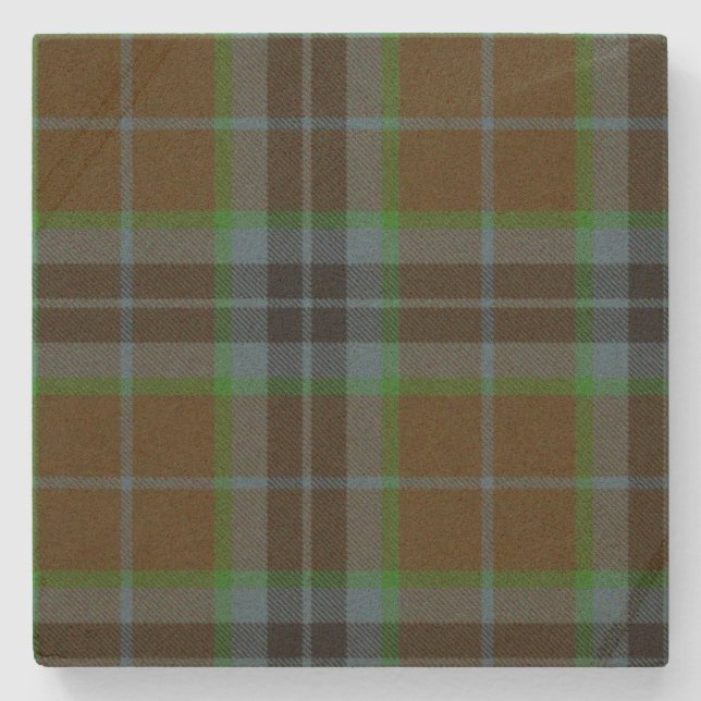 Thomson Klan Tartan Play Stone Underlägg Sten (Framsidan)