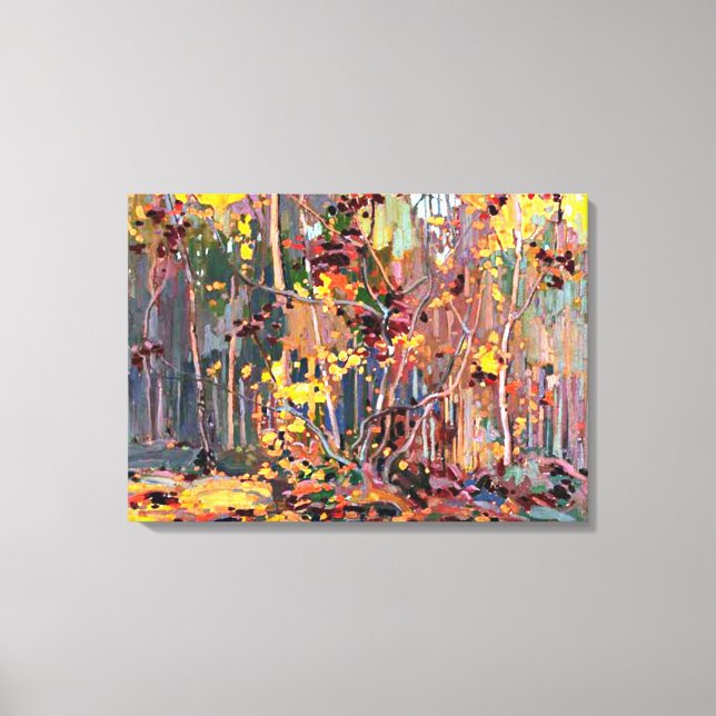 Thomson - Maple Saplings Canvastryck (Framsida)