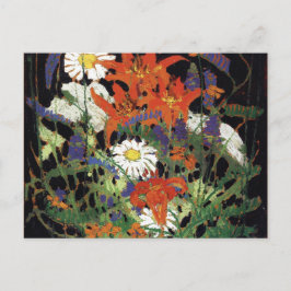 Thomson - Marguerite, Wood Lilies och Vetch Vykort