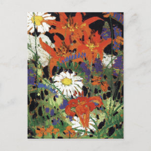 Thomson - Marguerites, Wood Lilies och Vetch Vykort