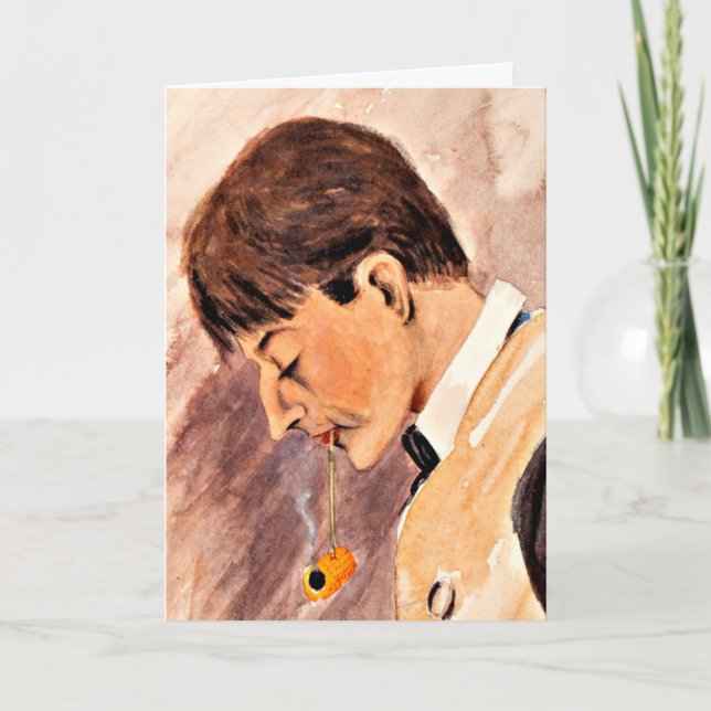 Thomson - Self-Porträtt (efter en dag i Tacoma) Kort (Framsida)