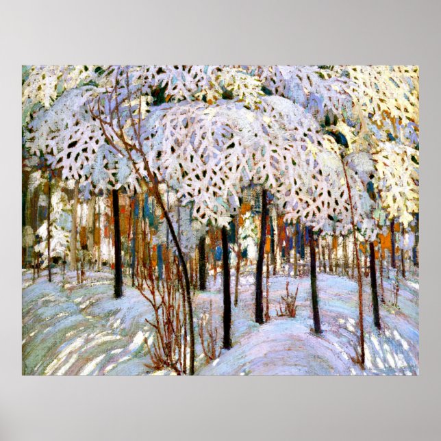 Thomson - Snö i oktober Poster (Framsidan)