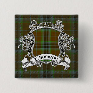 Thomson Tartan Shield Knapp