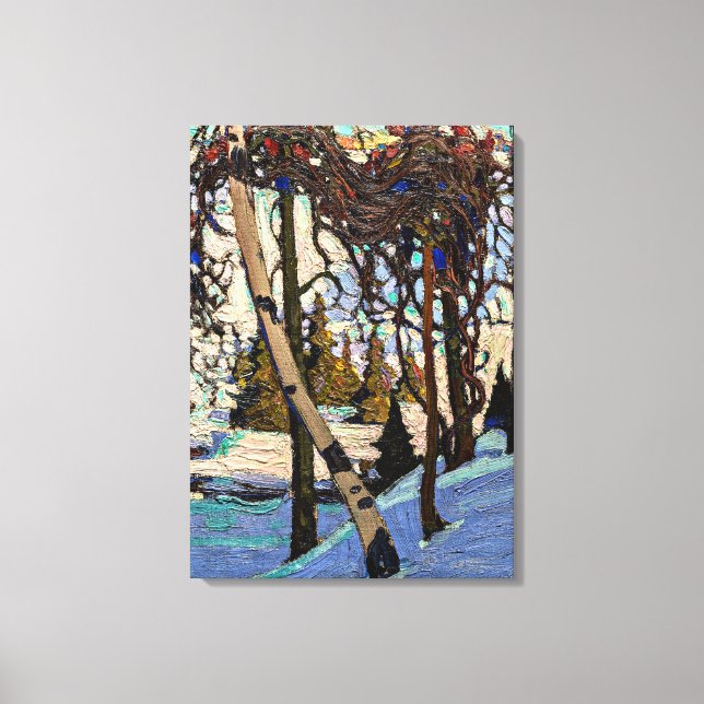 Thomson - Tidigt Snö Canvastryck (Framsida)