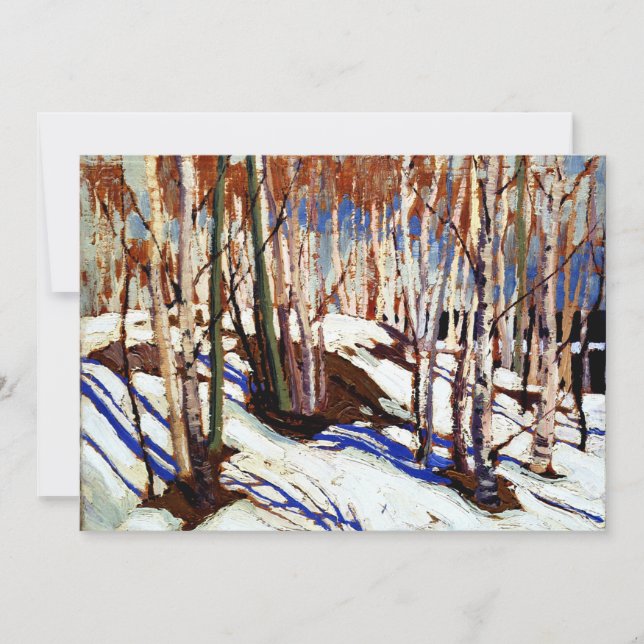 Thomson - Tidigt Vår, Canoe Sjö, Kort (Framsida)